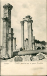 Palmyre : Colonne monolithe sur la grande colonnade