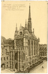 Paris : La Sainte Chapelle Construite sur l'ordre de Saint Louis (XIIIIe siecle) - A. P