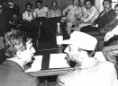 Meeting with Yasser Arafat