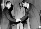 Meeting Romania's President, Nicolae Ceaușescu
