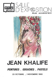 Jean Khalife : Paintings, Gouaches, Pastels